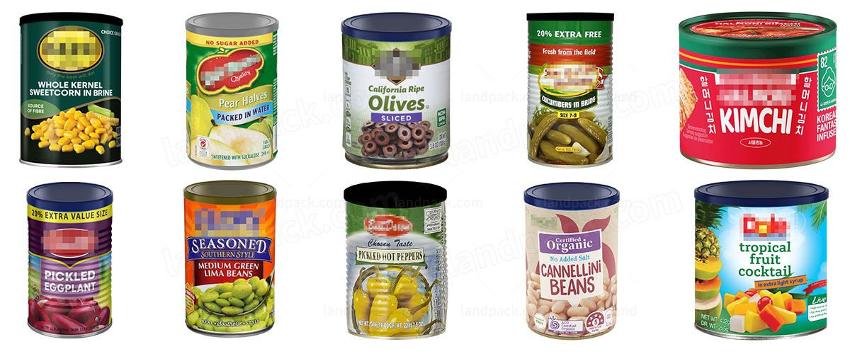 Pickled Cans Filling Machine | Automatic Fruit Cans Filling Seaming Coding Line Pickled Cans Filling Machine | Automatic Fruit Cans Filling Seaming Coding Line