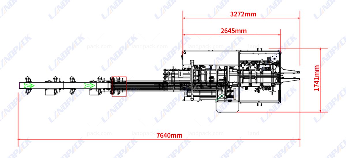Automatic Bag Counting Cartoning Packing System | inline filler Automatic Bag Counting Cartoning Packing System | inline filler
