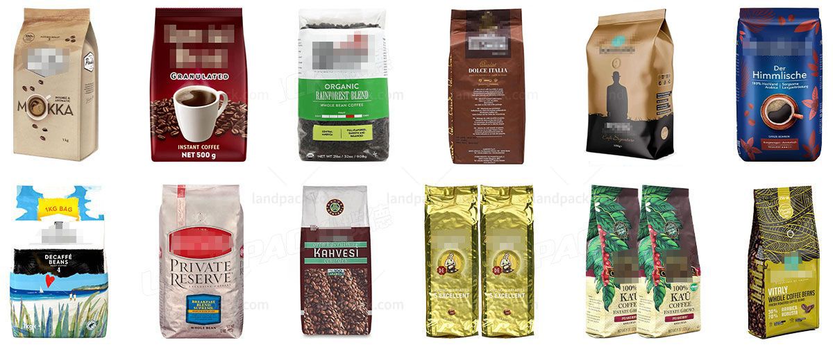Automatic Vertical Form Fill Seal Coffee Bean Packing Packaging Machine Automatic Vertical Form Fill Seal Coffee Bean Packing Packaging Machine