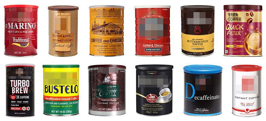 Automatic Coffee Powder Bottle Filling Machine For Cans And Tins