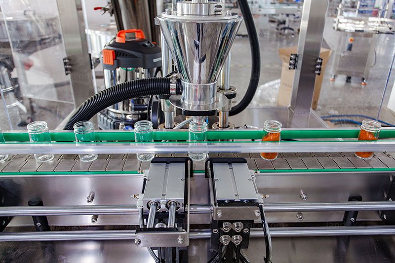 Spice Filling Machine | Powder Bottle Filling Capping and Labeling Line Spice Filling Machine | Powder Bottle Filling Capping and Labeling Line