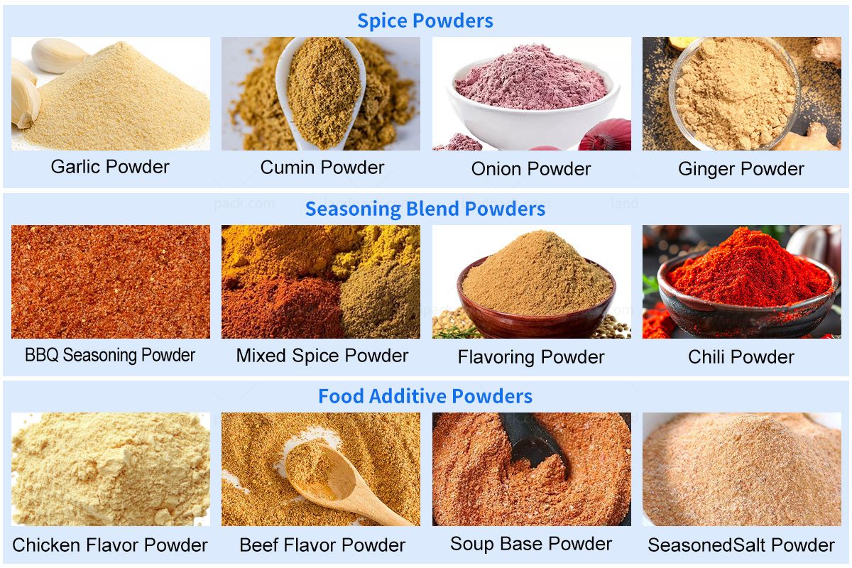 Spice Filling Machine | Powder Bottle Filling Capping and Labeling Line Spice Filling Machine | Powder Bottle Filling Capping and Labeling Line