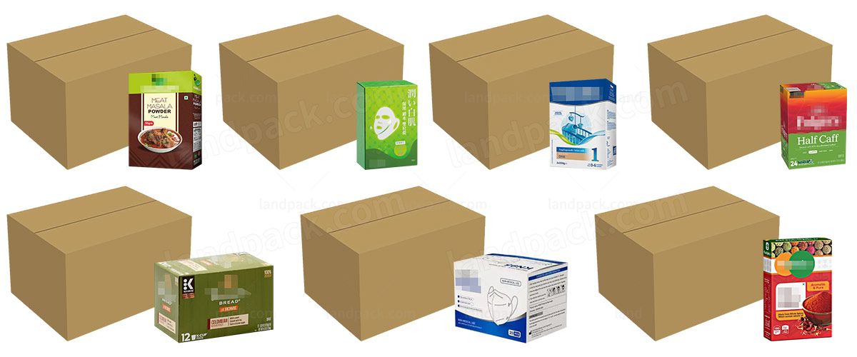 Automatic Robot Case Packing Machine With Palletizing System