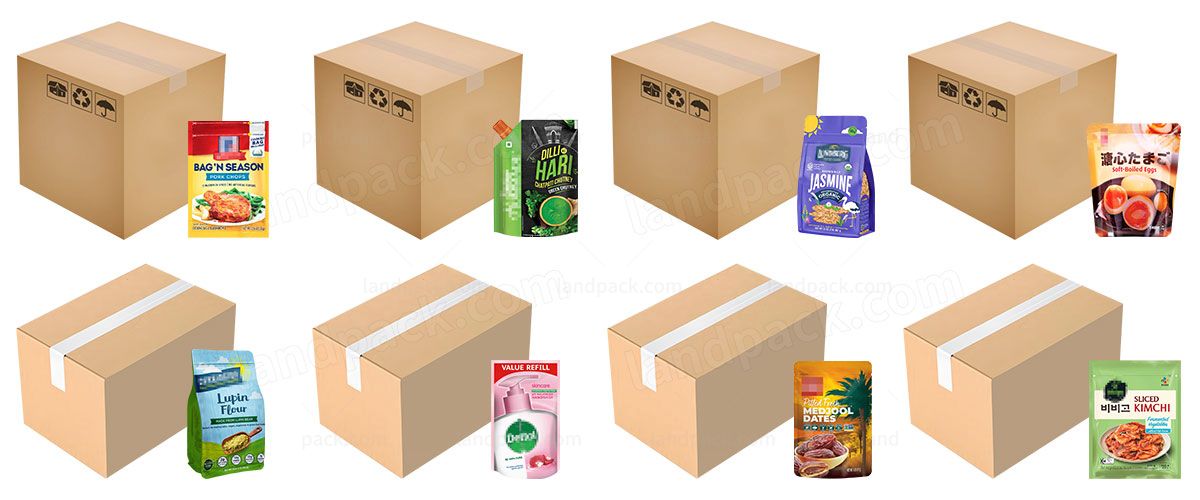 Bagging Cartoning Palletising System | Automatic Horizontal Pouch Packing Machine