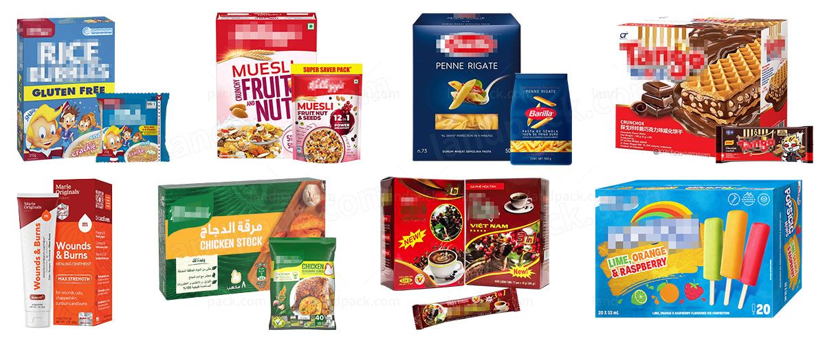 Automatic Horizontal Cartoning Machine 20-60 Cartons/min