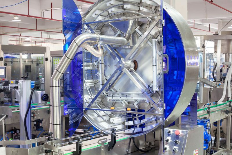 Automatic Powder Tin Can Jar Filling Seaming Labeling Machine Packing System