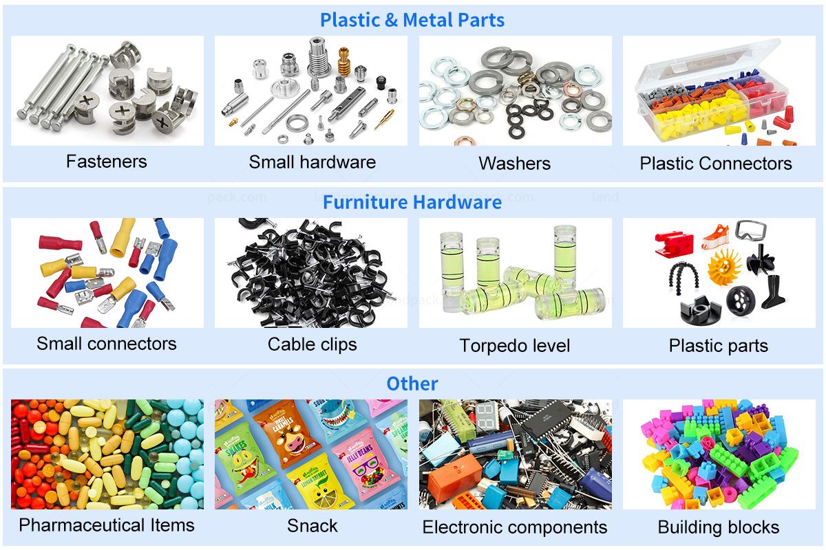 Fastener Plastic Hardware Visual Counting Packing Machine Fastener Plastic Hardware Visual Counting Packing Machine