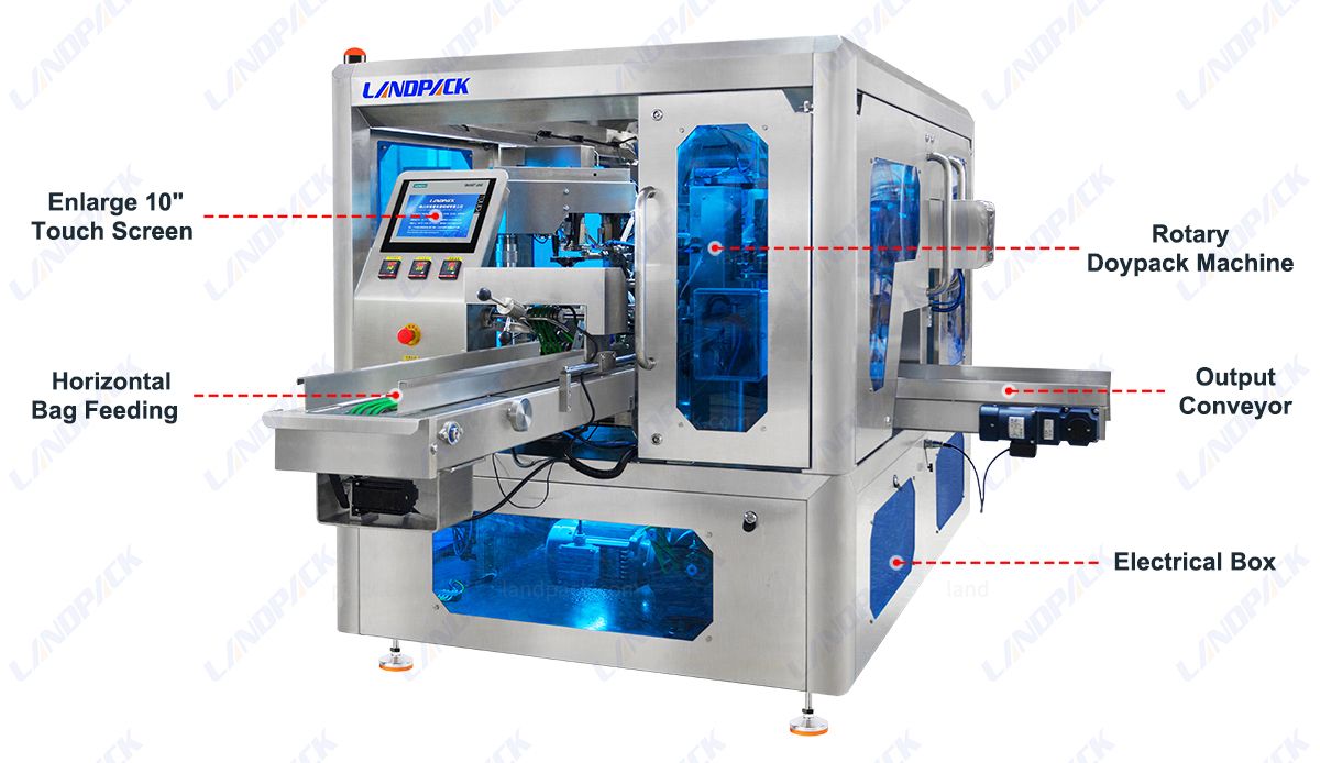 Automatic Nut Packing Machine Rotary Doypack Filling and Sealing Machine Automatic Nut Packing Machine Rotary Doypack Filling and Sealing Machine