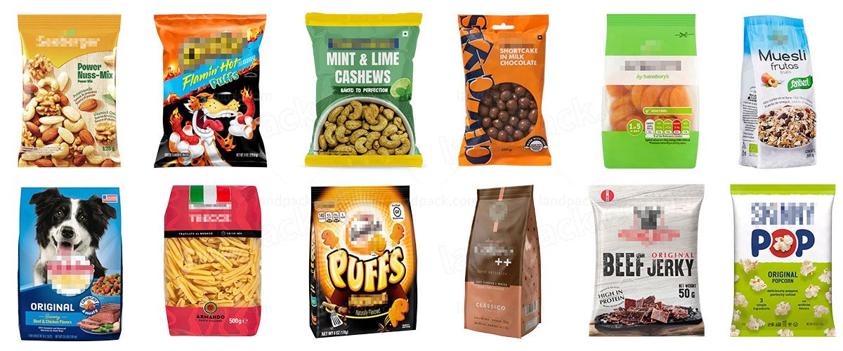 Automatic Cashew Nuts Packing Machine With Metal Detector And Laser Coder