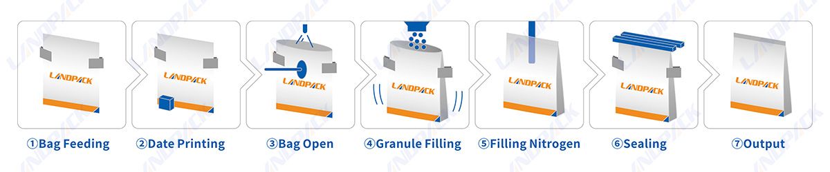 Automatic Garlic Packing Machine Horizontal Pouch Packaging Machine
