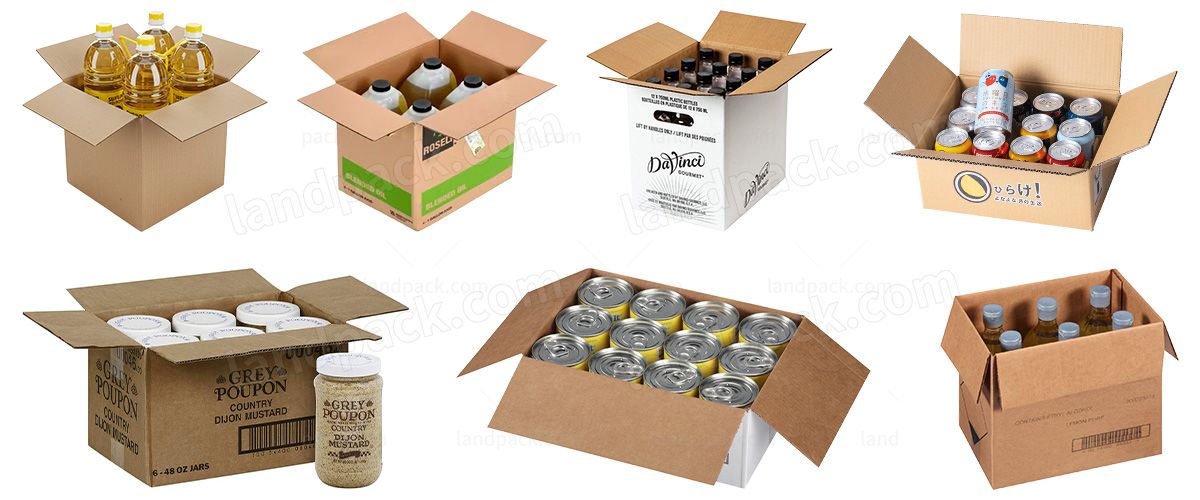 Automatic Case Packing Robot Dropping Type Case Packer for Cans or Bottles