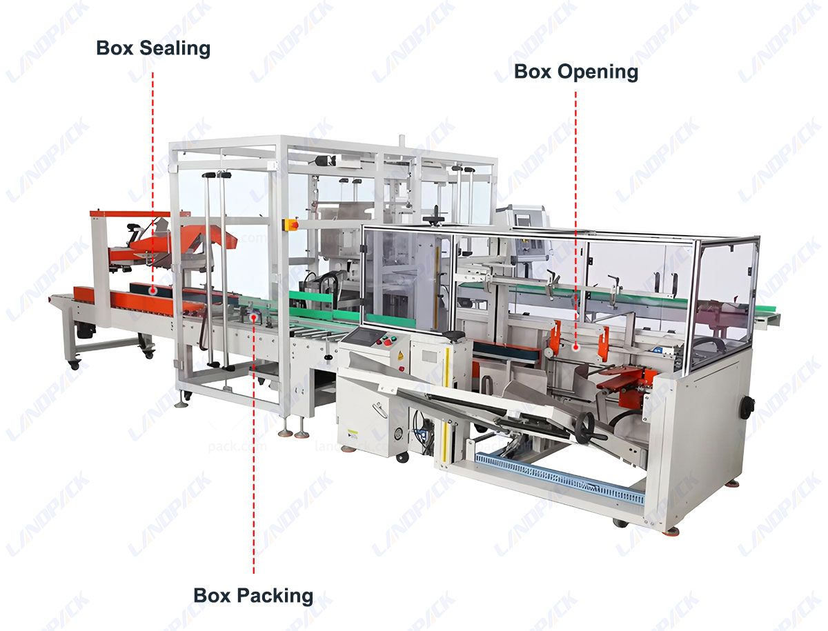 Case Packing Robot Automatic Grab Type Compact Shipping Case Erector and Packer Case Packing Robot Automatic Grab Type Compact Shipping Case Erector and Packer