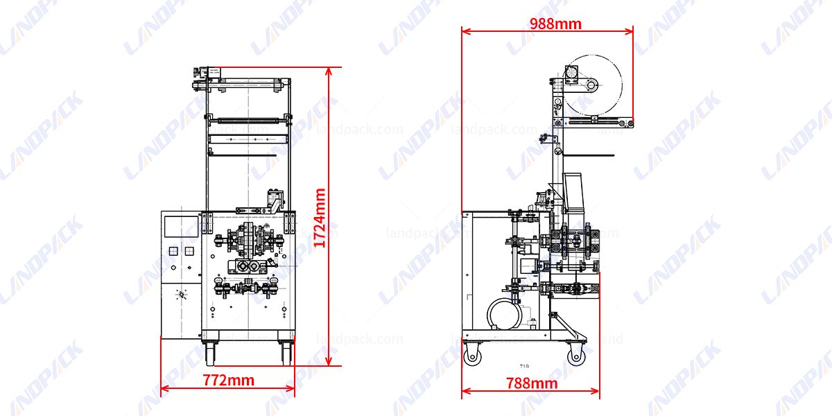 Automatic Liquid Packaging Machine Vffs Vertical Packing Machine Automatic Liquid Packaging Machine Vffs Vertical Packing Machine