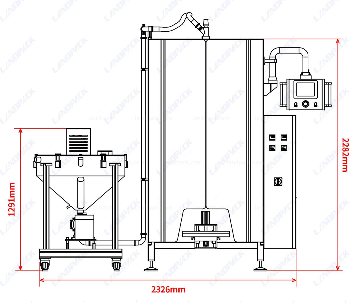 Automatic Liquid Vertical Packing Sealing Machine