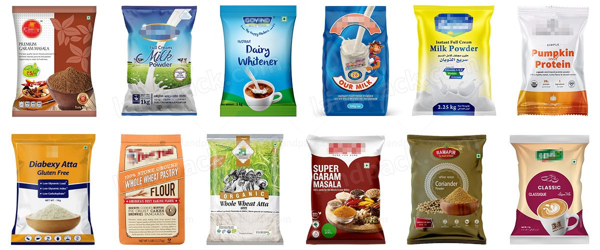 Automatic Vertical Vffs Powder Packaging Machine With Static Elimination