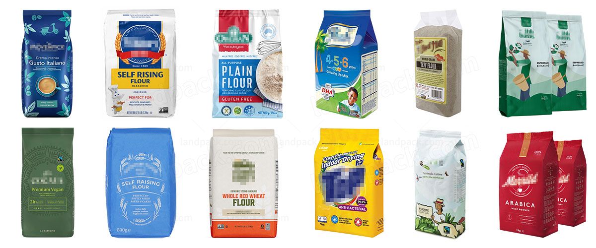 Automatic Powder Packing Machine with Screw Elevator