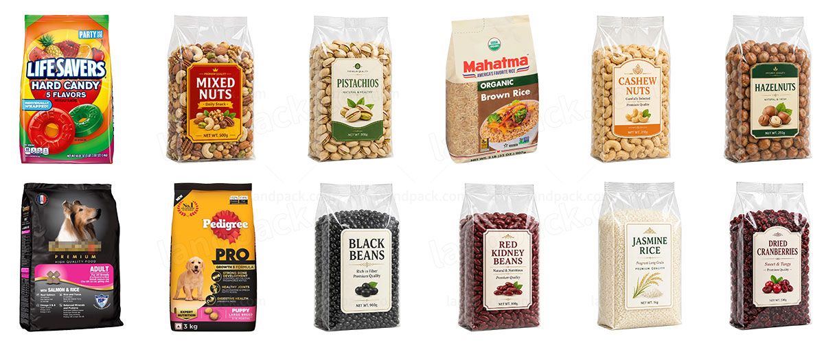 Automatic Nut Packaging Machine Vertical VFFS Block Bottom Bag Automatic Nut Packaging Machine Vertical VFFS Block Bottom Bag