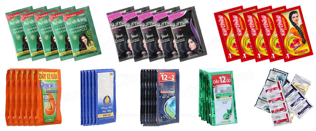 Automatic Shampoo Packing Machine 4 Side Seal Sachet Filling Sealing Machine Automatic Shampoo Packing Machine 4 Side Seal Sachet Filling Sealing Machine