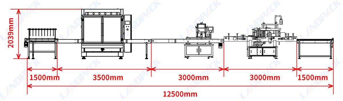 Automatic Chemical Filling Machine 8 Heads Liquid Filling Capping Labeling Line Automatic Chemical Filling Machine 8 Heads Liquid Filling Capping Labeling Line