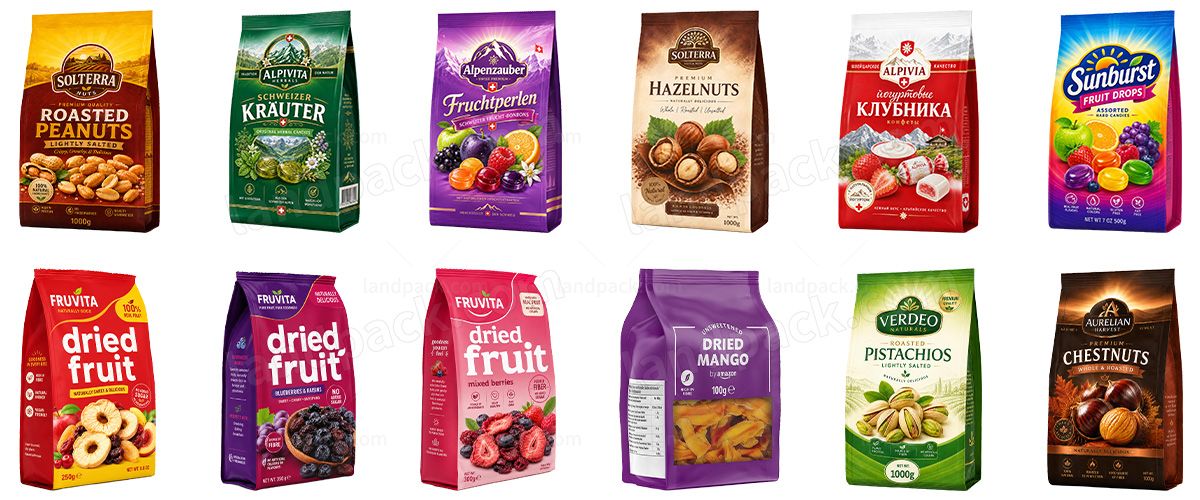 Automatic Candy Packing Machine Gusset Bag Vertical Pouch Packaging Machine Automatic Candy Packing Machine Gusset Bag Vertical Pouch Packaging Machine
